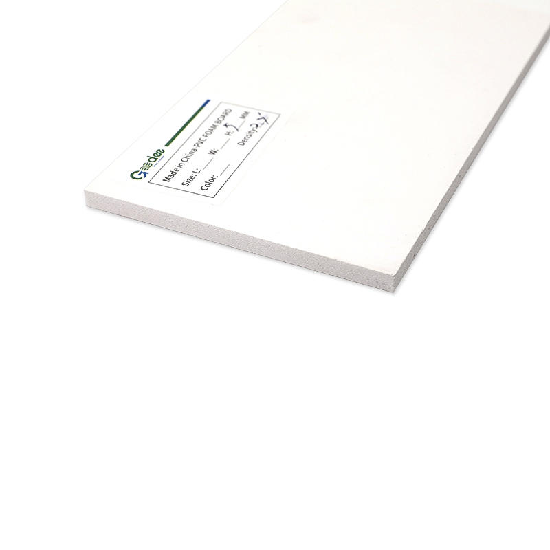 Lámina de PVC de superficie dura de tablero de espuma de PVC de color blanco de 17 mm de buena calidad