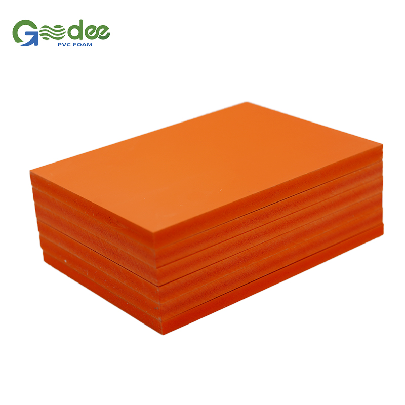 Tablero de espuma de PVC (naranja)