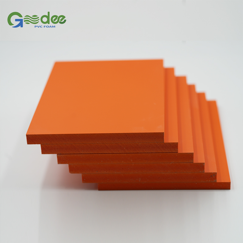 Tablero de espuma de PVC (naranja)